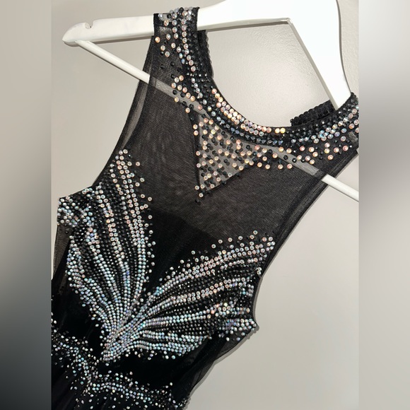 Dave & Johnnie fancy dress with Swarovski rhinestones - Picture 3 of 5